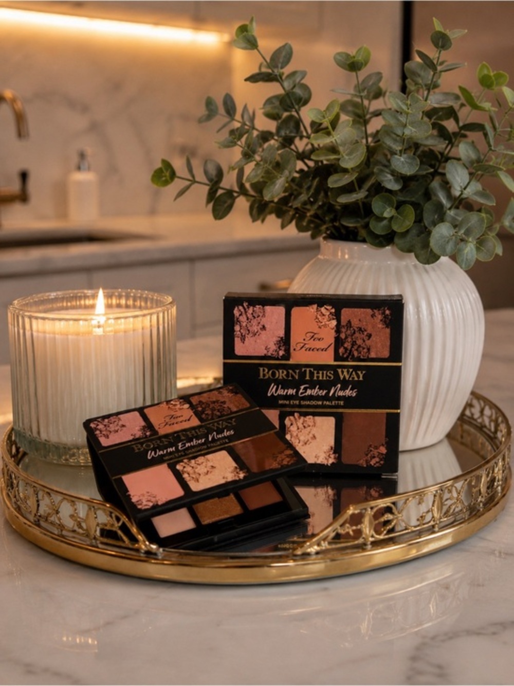 Too Faced Born This Way Warm Ember Nudes Mini Eyeshadow Palette - New ✨🩷
